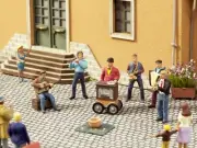 Street Musicians Sound Figures set HO/OO gauge Noch 12820