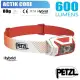 【法國 Petzl】ACTIK CORE 超輕量標準頭燈_600流明.IPX4防水/LED頭燈.電子燈(E065AA03 紅)