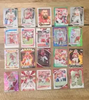 Kansas City Chiefs 20 Card Lot 2020-24 Travis Kelce Patrick Mahomes, RC's Id106