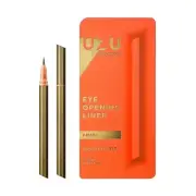 New FLOWFUSHI UZU Eye Opening Liner Khaki Liquid Eyeliner Dye Alcohol Free