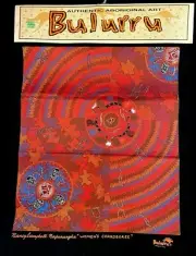NEW Bulurru Authentic Aboriginal Art Panel by Nancy Campbell Napanangka