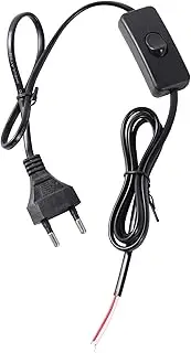 10Pcs Heating Lamp Socket and Power Cord Switch Pet Dog Lizard Piglet Chicken Brooder Heating Spiral Lamp Socket Lighting Tool (Color : Black)