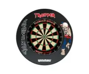 Formula Sports Micro Band 3 Dart Board and Winmau Iron Maiden the Trooper Dar...