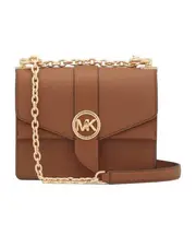 Michael Michael Kors Greenwich Shoulder Bag One size Brown