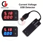 Dual LED USB Charger Doctor Voltage Current Meter Tester Power Detector Red Blue