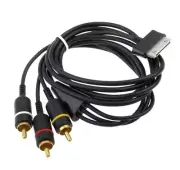 Composite A/V AV 3RCA TV Out Video Adapter Cable For Samsung Galaxy Tablet P1000