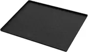 STARTIST Mini Fridge Mat Freezer Drip Tray Reusable Home Supplies Under Washer Pan with Raised Edge Multiuse Antislip Freezer Mat Tray, Black 60x50cm