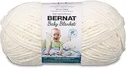 [Bernat] Baby Blanket BB Vanilla Yarn - 1 Pack of 10.5oz/300g - Polyester - #6 Super Bulky - 220 Yards - Knitting/Crochet