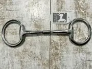 Jack’s Stainless Steel Copper Inlay Eggbutt Snaffle Bit 5.25”