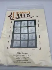 New Unseen Hands Elfin’ Around Pieced & Embroidered Quilt Pattern