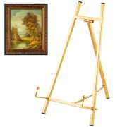 Leinuosen Metal Easel Stand 16.5" H x 8.7" W x 4.3" D Table Top Easel Stand f...
