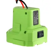 Output Adapter For Ryobi 18V Battery DIY with 10A Switch Upgrade 14 AWG Wire