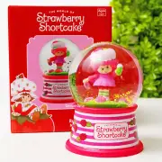 Strawberry Shortcake Raspberry Tart Mini 3.5" Snow Globe Collectible New Gift