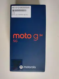 在飛比找Yahoo!奇摩拍賣優惠-Motorola MOTO G34 5G (4GB/64GB