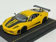 1/43 Tecnomodel Ferrari 430 GT2 2009 in Yellow Stripe #01/10 TM40B