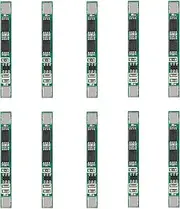 DIANN 10pcs 1S 3.7V BMS 18650 Charger 4A PCB Protection Board for Li-ion Lithium Battery Cell