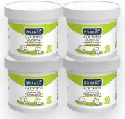 Dr.Easy 120Ct Pet Ear Grooming Wipes for Dogs &Cats Fragrance Free，Helps Dissolv