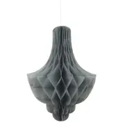 Silver Honeycomb Chandelier