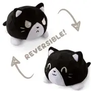 Tee Turtle Reversible Tuxedo Cat Plush