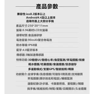 血氧 運動手環 智慧手錶 運動手錶 C11 智能手錶 【游泳可配戴】Line FB 血壓 心率偵測 小米手環 三星 小米