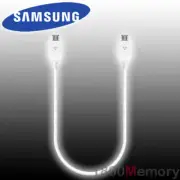 GENUINE Samsung Power Sharing Cable Micro USB 2.0 White 30cm for Galaxy S5 S4 S3
