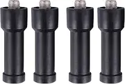 Mellisso 4 Pcs Mini Short Antenna SMA-F UHF400-480MHz for Walkie Talkie for UV5R 888S J6166AF
