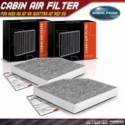 2x Activated Carbon Cabin Air Filter for Audi A6 A7 Quattro A8 Quattro A7 S7 S6 (for: Audi)