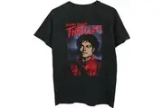 Michael Jackson Unisex Adult Thriller Pose T-Shirt (Black) - UTRO2286