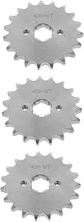 CLISPEED 3pcs Motorcycle Engine Chain Plate Motorcycle Engine Front Sprocket Motorcycle Sprocket Motorcycle Engine Sprockets Atv Chain Sprocket Atv Engine Front Sprocket Atv Front Sprocket