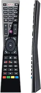 [UNOCAR] RM-C3231 Sub RM-C3232 Remote Replacement for JVC Smart 4K UHD LED LCD TV, JVC 24 32 43 49 55 inch 1080p Smart TV, LT-24C660 LT-32C670 LT-40C860 LT-55C860, with Netflix YouTube and F-PLAY Button
