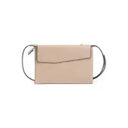 [Valextra] Valextra-Beige Calf Leather Trio Crossbody Bag-Donna OS OS