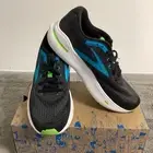 New Brooks Ghost Max Men's (Black/Atomic Blue/Jasmine) Size 10.5 Medium/D