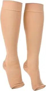HOMOCONO Calf Socks Women 1 Pair Compression Socks for Leg Support Breathable Material Soreness Relief