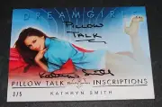 2017 Benchwarmer KATHRYN SMITH Dreamgirls PILLOW TALK Inscriptions Gold Auto/5