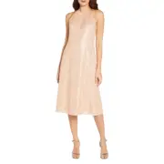 Aidan Mattox Halter Cocktail Dress 3B 1718