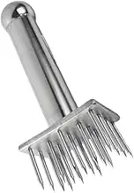 ABOOFAN Meat Tenderizer Stainless Steel Meat Tenderizer Needle Meat Hammer Mallet Pounder Tool for Tenderizing Pounding Steak Beef Pork Chicken BBQ and Poultry (28-Pin)