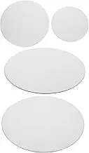 YOSADIER Versatile Round Cake Mat Reusable Cake Board for Baking Dessert Display