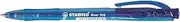 STABILO 0280730 308 Liner Retractable Ballpoint Pen, Medium Blue Box 10