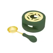Wax Seal Kit, Wax Seal Warmer with Melting Spoon, Retro Melt Stove Pot Furnace T