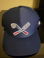 NEW Waggle Golf Bombs Away Blue Adjustable Snapback Golf Hat/Cap