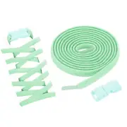4 Pack Elastic Tieless Shoe Laces for Adults Sneakers, Mint Green