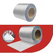 150mm*5m Waterproof Tape Butyl Rubber Aluminium Foil Roof Pipe Caravan Repair Flashing