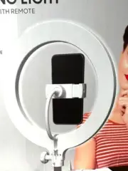 Sharper Image Selfie Ring Light Floor Standing with Remote