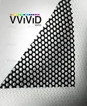 VViViD One-Way Perforated Vinyl Privacy Window Film Adhesive Glass Wrap Roll (2ft x 54 Inch)