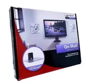 Sanus Under TV AV Component Wall Shelf Holds 15lbs Model VMA401-B1 Black New