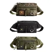 Multilayer Chest Bag for Women Man Belt Bag Crossbody Bag Bum Bag Waist Bag