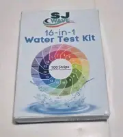 16 in 1 Drinking Water Test Kit High Sensitivity Test Strips Detect Ph Hardness