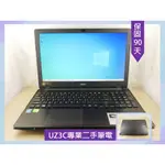 V28 UZ3C二手筆電 ACER E5-572G I5四代四核3.2G/2G獨顯/8G/固態256G/15吋 遊戲