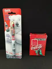 coca cola collectibles Playing Cards And Pen