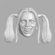 Margot Robbie Harley Quinn custom head for McFarlane DC multiverse & more figure
